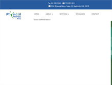 Tablet Screenshot of physiopros.com
